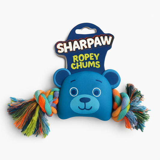 Mordedera de Cuerda Multicolor Sharpaw
