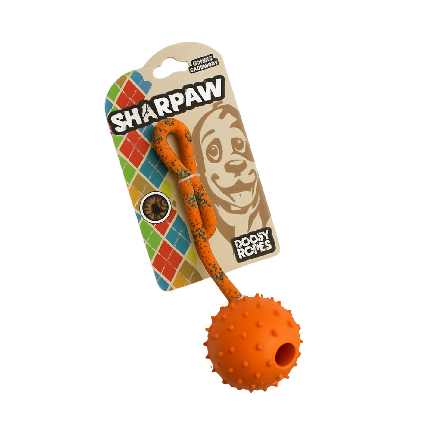 Cuerda Mordedora con Pelota Sharpaw
