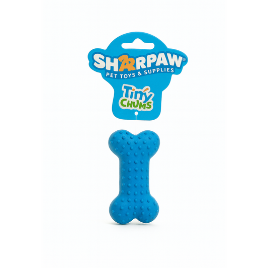 Hueso Azul de Goma Sharpaw