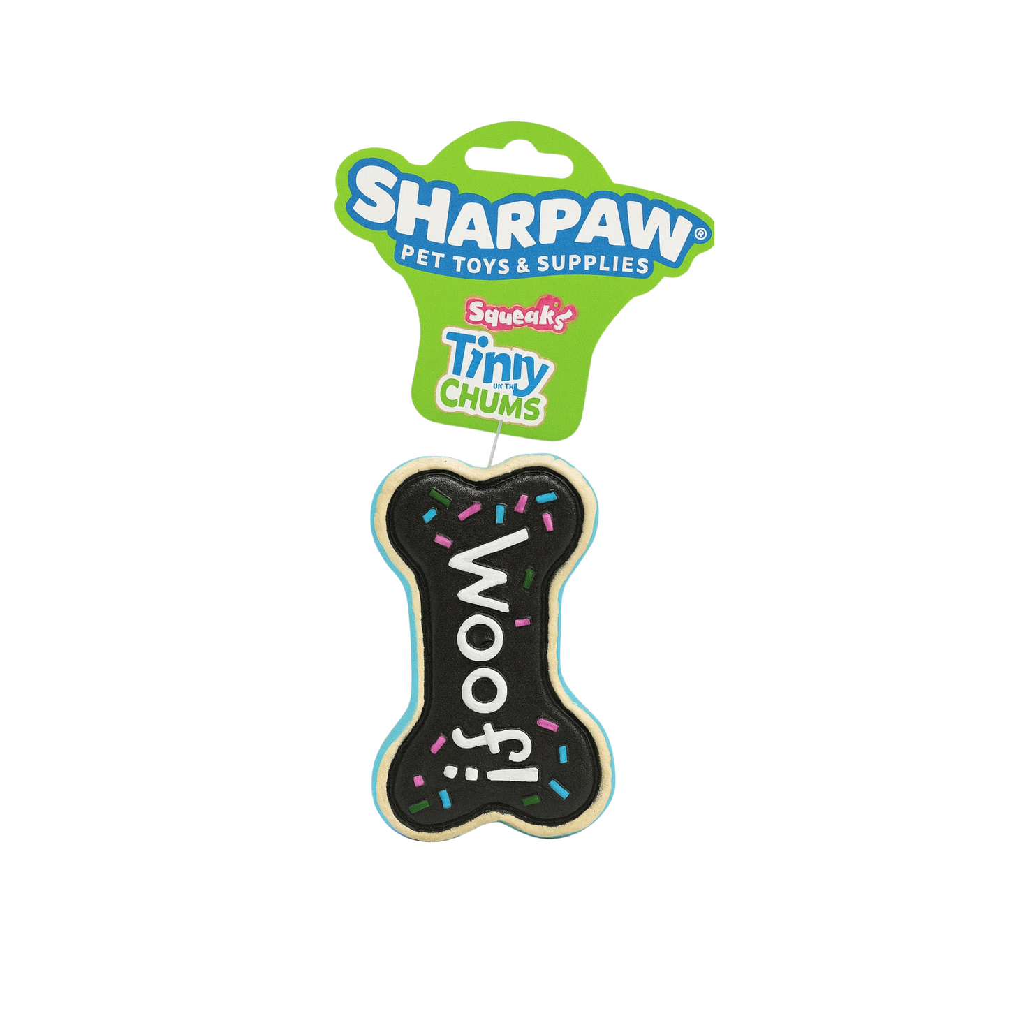 Hueso Mordedor con Sonido Sharpaw