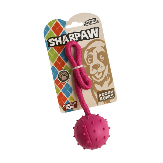 Cuerda Mordedora con Pelota Sharpaw