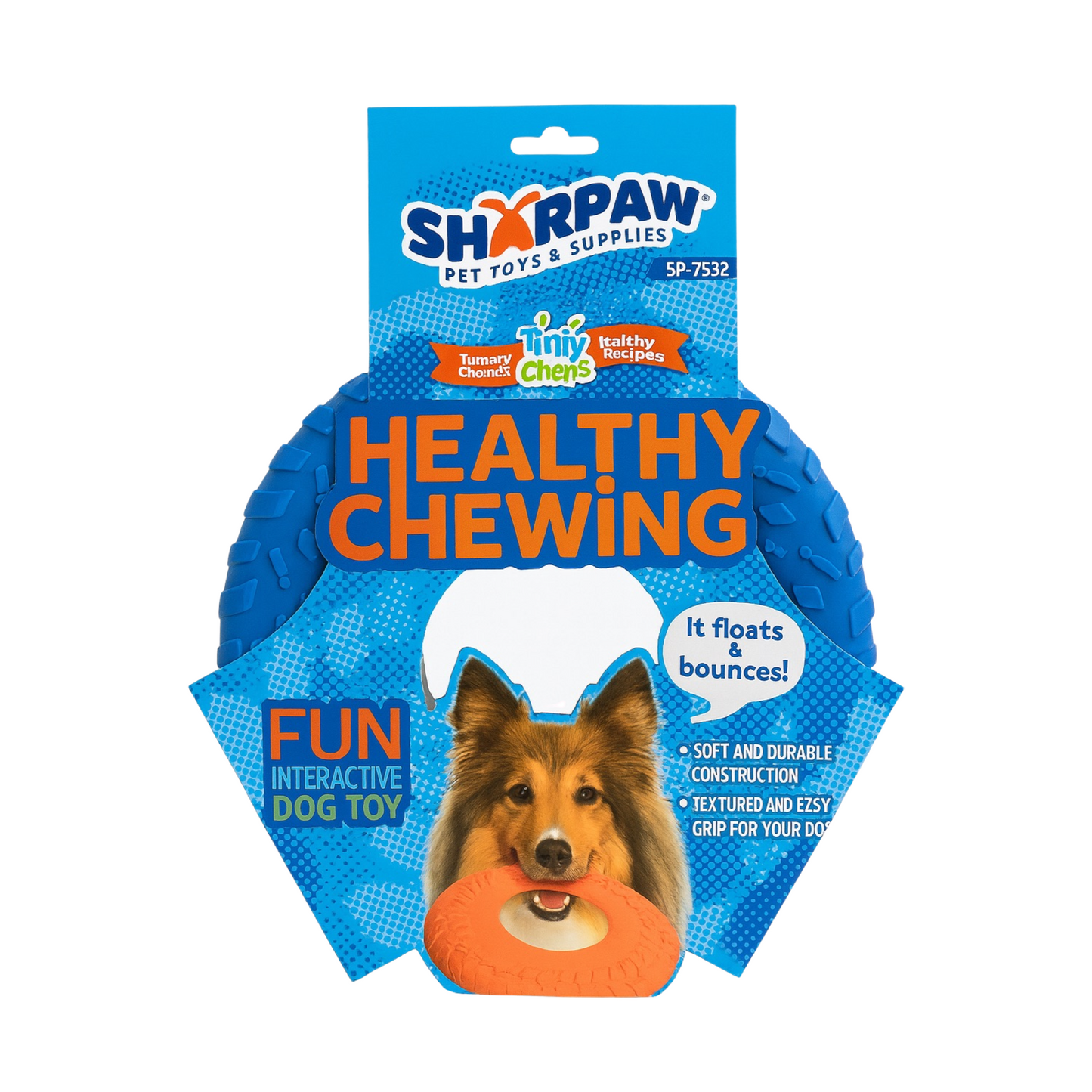 Frisbee de Goma Sharpaw